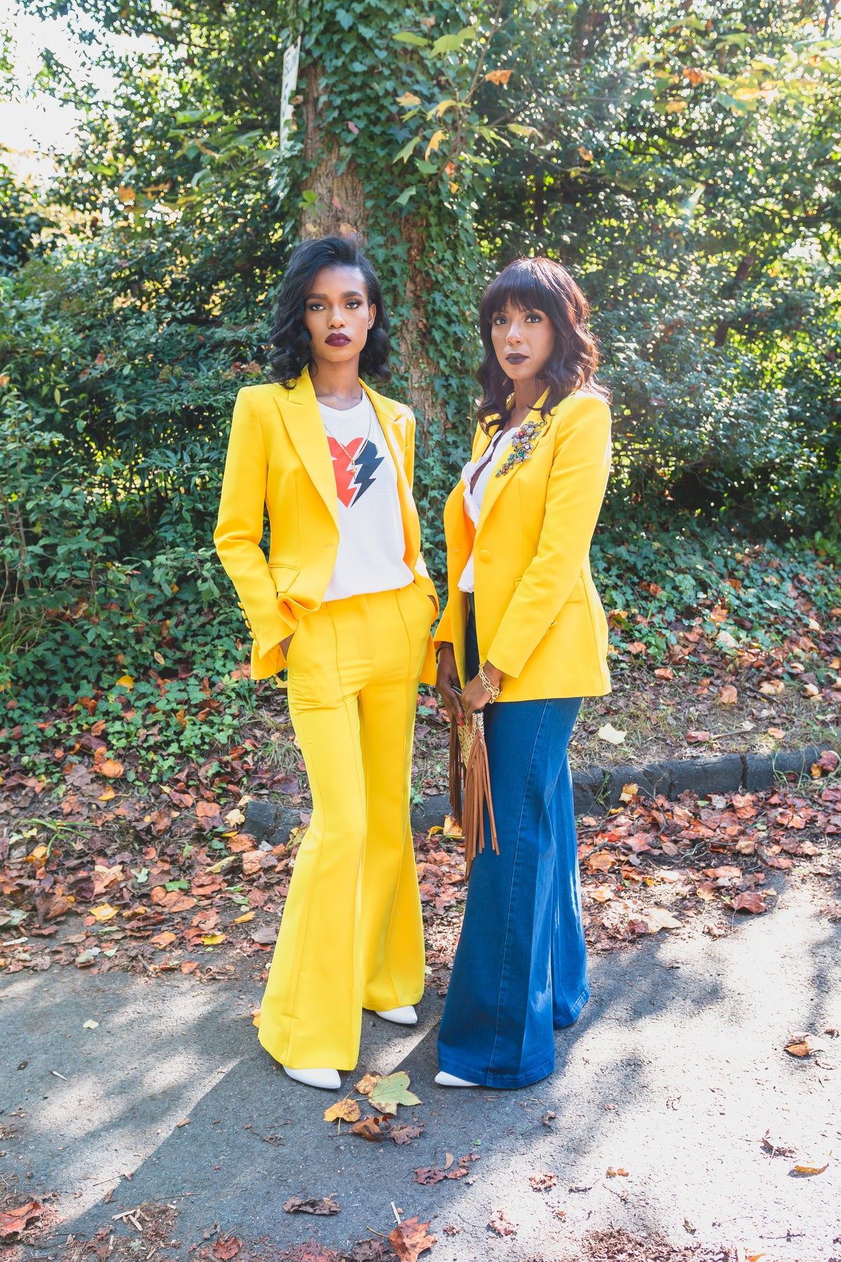 Yellow POWER Suit Jacket