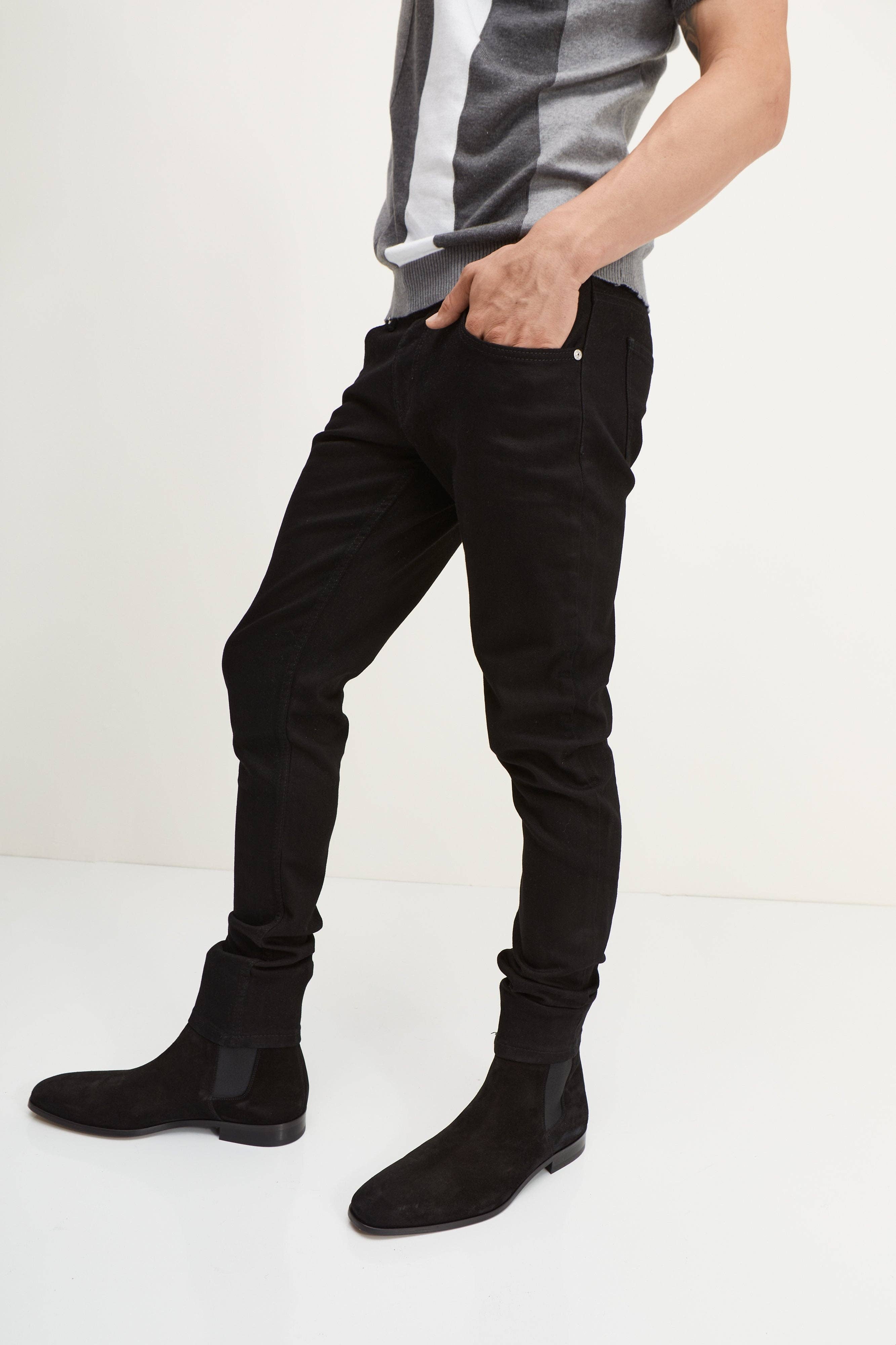 RT Inner Red Skinny Denim