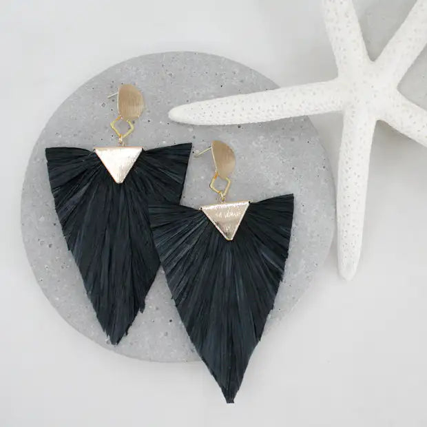 Palm Leaf LaLa Earrings
