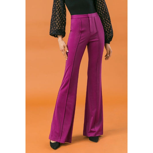 High-Rise Flare Pants